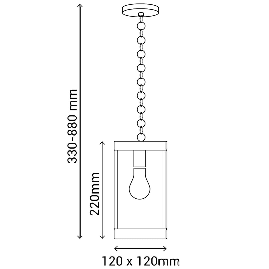 Sulion Lope Colgante IP44 - LOPE 700202