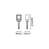 Faro 70151 - Dibujo técnico
