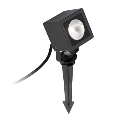 Faro Sobek Proyector Negro Cob Led 7W 3000K