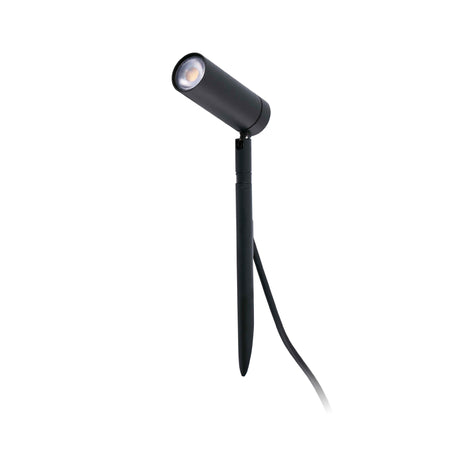 Faro Seth-28 Estaca Negro Led 6W 2700K H28Cms