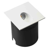 Mantra Aspen Aplique de pared LED IP65 cuadrado 8×8cm blanco arena — ref. 7026 (3)