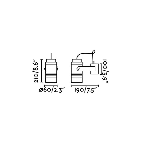 Faro 70260 - Dibujo técnico
