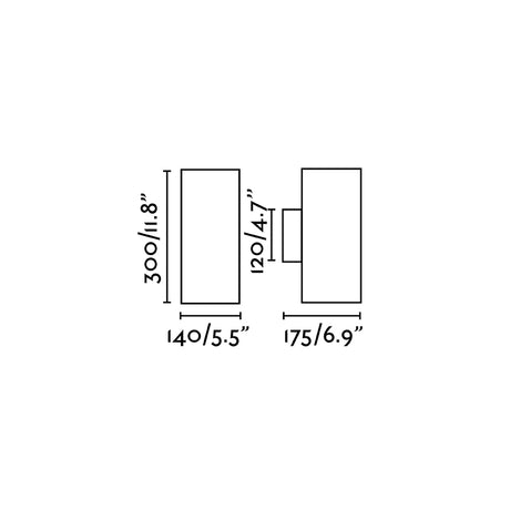 Faro 70284 - Dibujo técnico