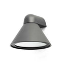 Aplique de exterior Faro Pals 26cm E27 IP65 opal gris oscuro — ref. 70291 (1)