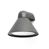 Aplique de exterior Faro Pals 26cm E27 IP65 opal gris oscuro — ref. 70291 (1)
