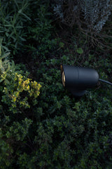 Estaca/Pincho de exterior Faro Luca 25cm GU10 LED negro IP65 70298