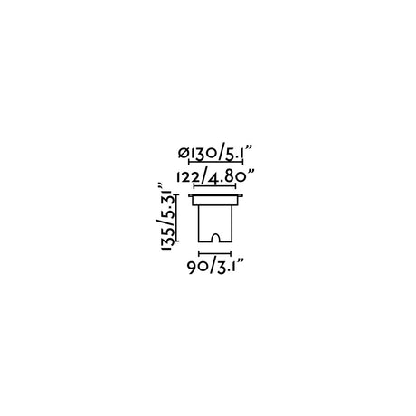 Faro 70302 - Dibujo técnico