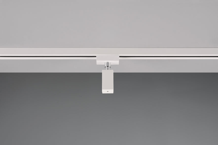 Plafón de techo Trio DUOline blanco mate 3cm 703631