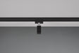 Plafón de techo Trio DUOline negro mate 3cm 703632