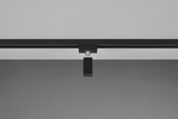 Plafón de techo Trio DUOline negro mate 3cm 703632