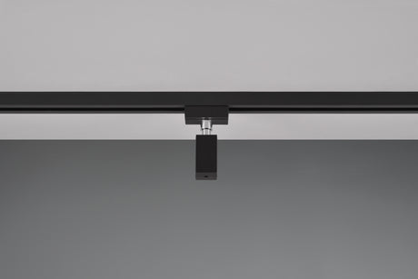Plafón de techo Trio DUOline negro mate 3cm 703632