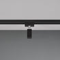 Plafón de techo Trio DUOline 3cm negro mate — ref. 703632 (1)