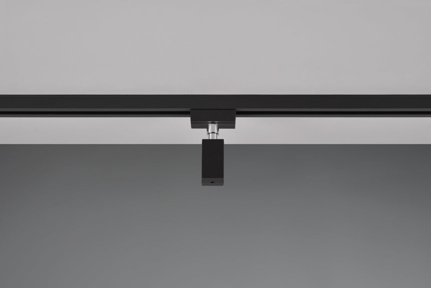 Plafón de techo Trio DUOline 3cm negro mate — ref. 703632 (1)