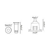 Empotrable sumergible Faro Nok LED inoxidable satinado 4000K IP68 30° 24V 44 70443 - imagen 3