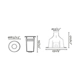 Empotrable sumergible Faro Nok LED inoxidable satinado 4000K IP68 30° 24V 70444 - vista alternativa