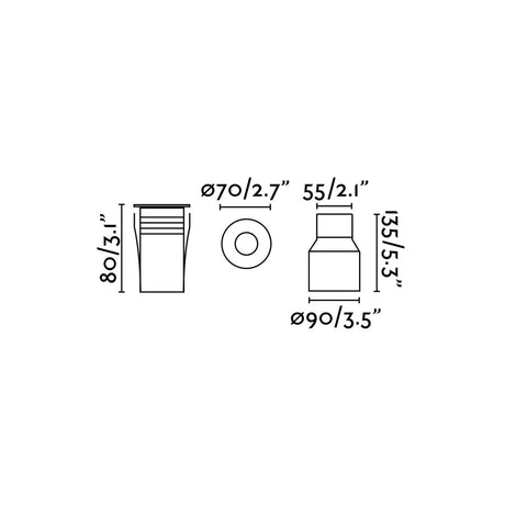 Faro 70449 - Dibujo técnico