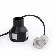 Empotrable de pared exterior Faro Crosby LED gris 3000K IP67 120° opal 70459N