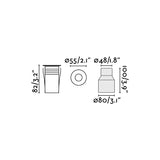 Faro 70459N - Dibujo técnico