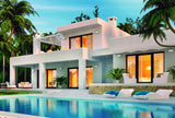 Mantra Utah Aplique exterior E27 IP65 blanco 7051
