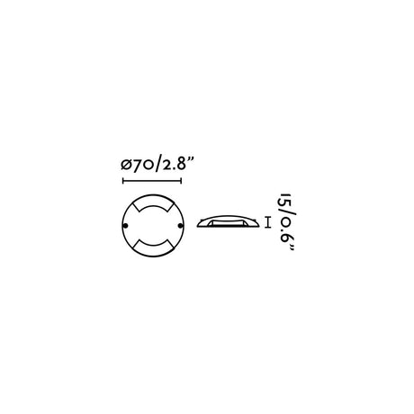 Faro 70547 - Dibujo técnico