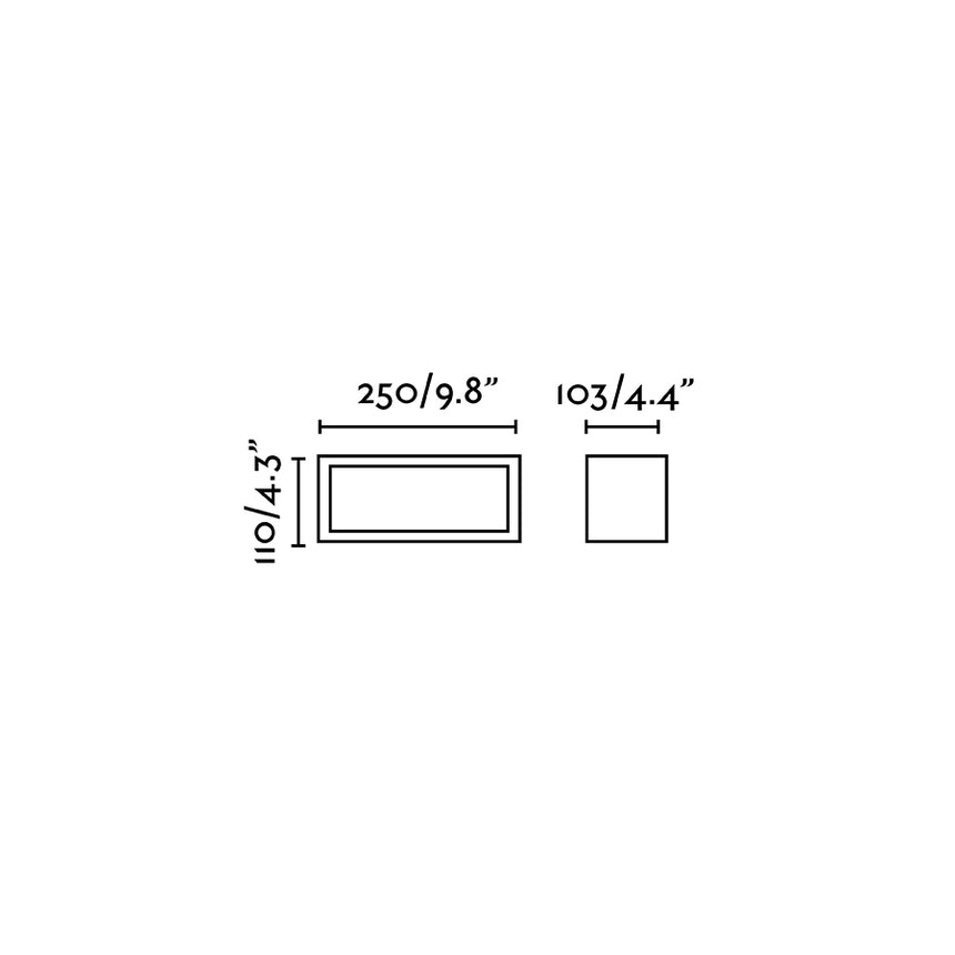 Faro 70573B - Dibujo técnico
