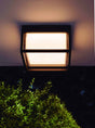 Mantra Chamonix Plafón/Aplique exterior LED  IP65 gris oscuro 7060 - en ambiente