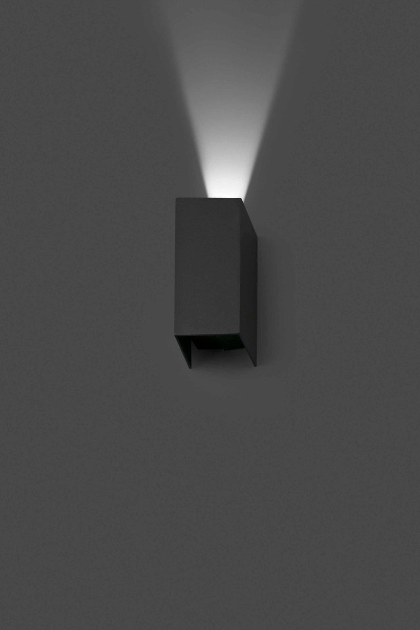 Faro Blind Aplique Gris Oscuro Led 6W 3000K