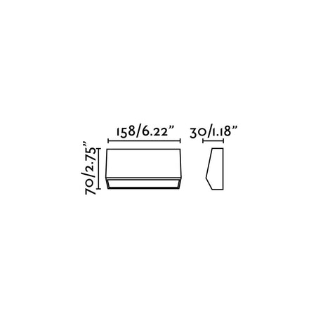 Faro 70658 - Dibujo técnico
