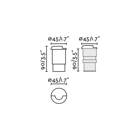 Faro 70660 - Dibujo técnico