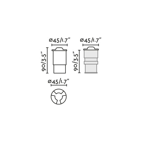Faro 70662 - Dibujo técnico