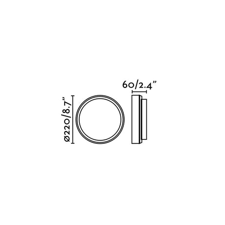 Faro 70683 - Dibujo técnico