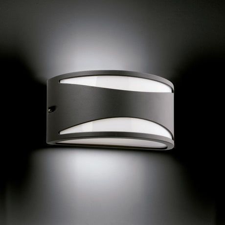 Faro Bonn 70697 Bonn-2 Aplique bajo consumo gris oscuro