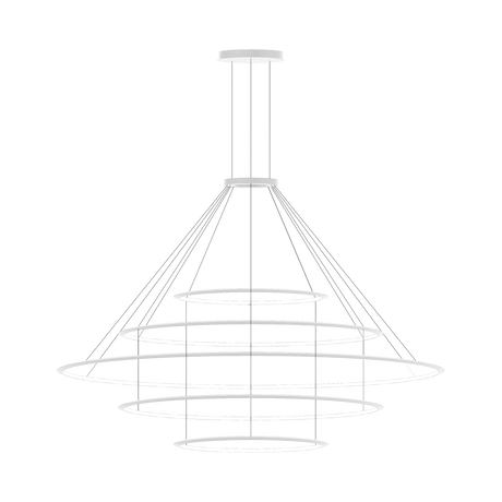 Lámpara de techo colgante LedsC4 Circular Inward 5 Rings ( ) grande LED CD4E-00V9AZDU14