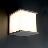 Faro Kubick Aplique Gris 1L E27 60W