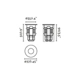 Faro 70730 - Dibujo técnico