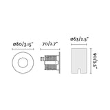 Faro 70734 - Dibujo técnico