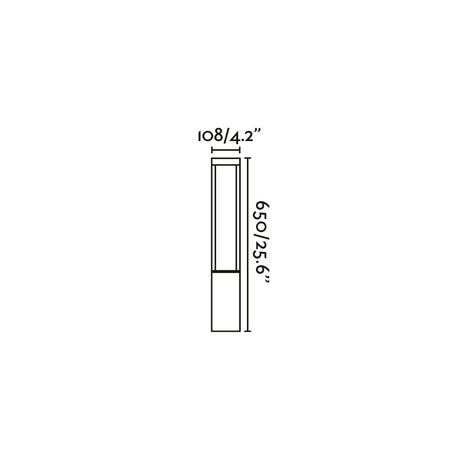 Faro 70754 - Dibujo técnico