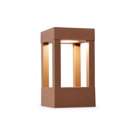 Faro Agra Baliza Marron Led 9W 3000K H20 Cms