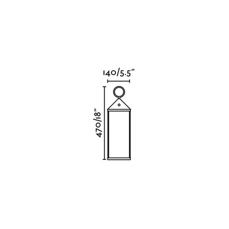 Faro 70784 - Dibujo técnico