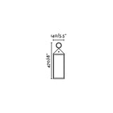 Faro Argus portátil batería Gris Oscuro USB LED 2W 3000K