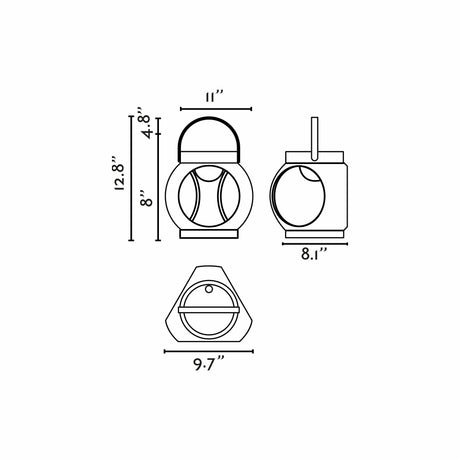 Faro 70790 - Dibujo técnico