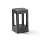 Baliza de exterior sobremuro Faro Agra 20cm LED 2700K IP55 gris oscuro — ref. 70840 (1)
