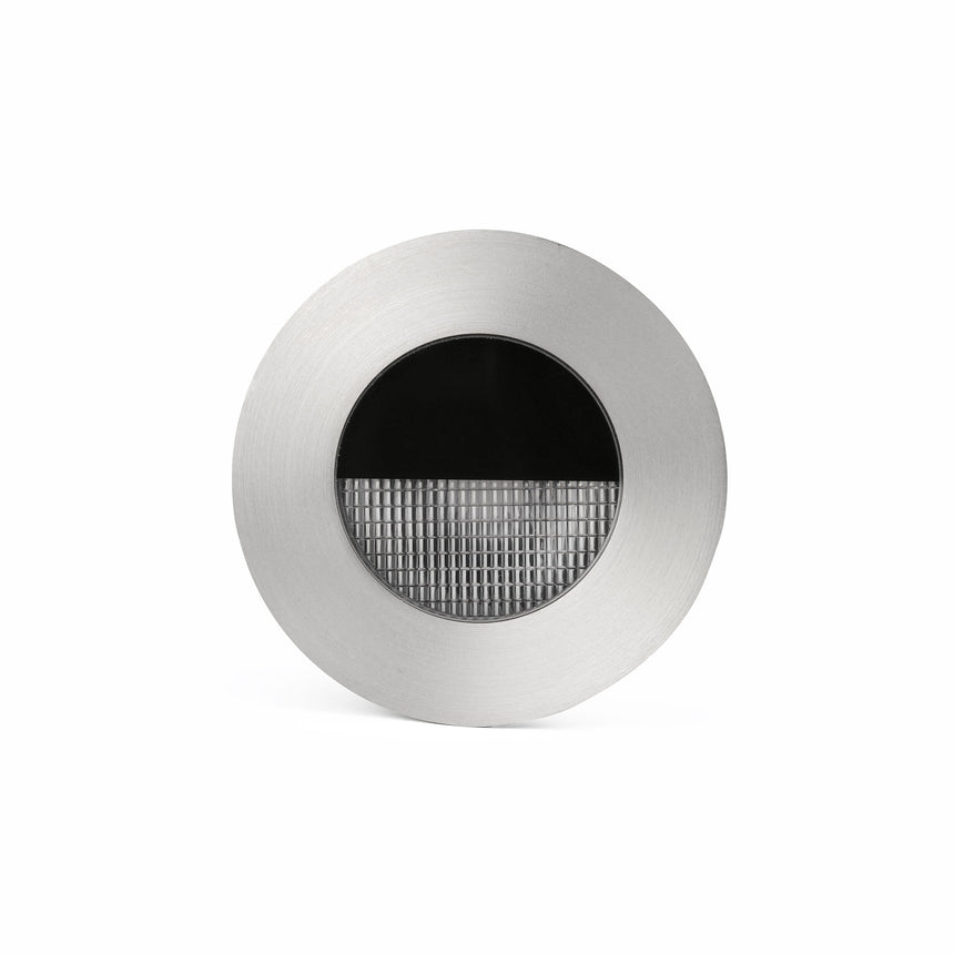 Proyector de exterior Faro Grund LED inoxidable satinado 2700K IP67 24V 13W 70857