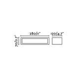Faro 70887 - Dibujo técnico