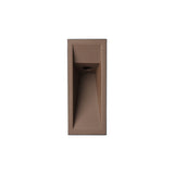 Empotrable de pared exterior Faro Til LED marrón oxido 2700K IP65 24V 70929