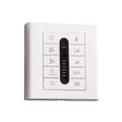 Controlador de pared ventilador LedsC4 Wall Controller blanco con luz motor DC 71-C340-14-14