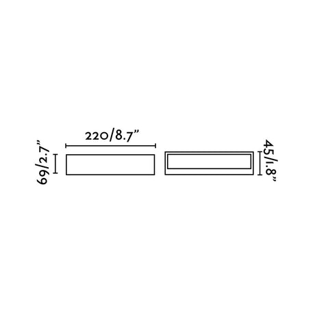 Faro 71052 - Dibujo técnico