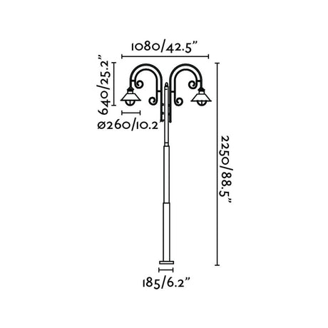 Faro 71117 - Dibujo técnico