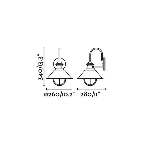 Faro 71128 - Dibujo técnico