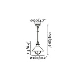 Faro 71138 - Dibujo técnico